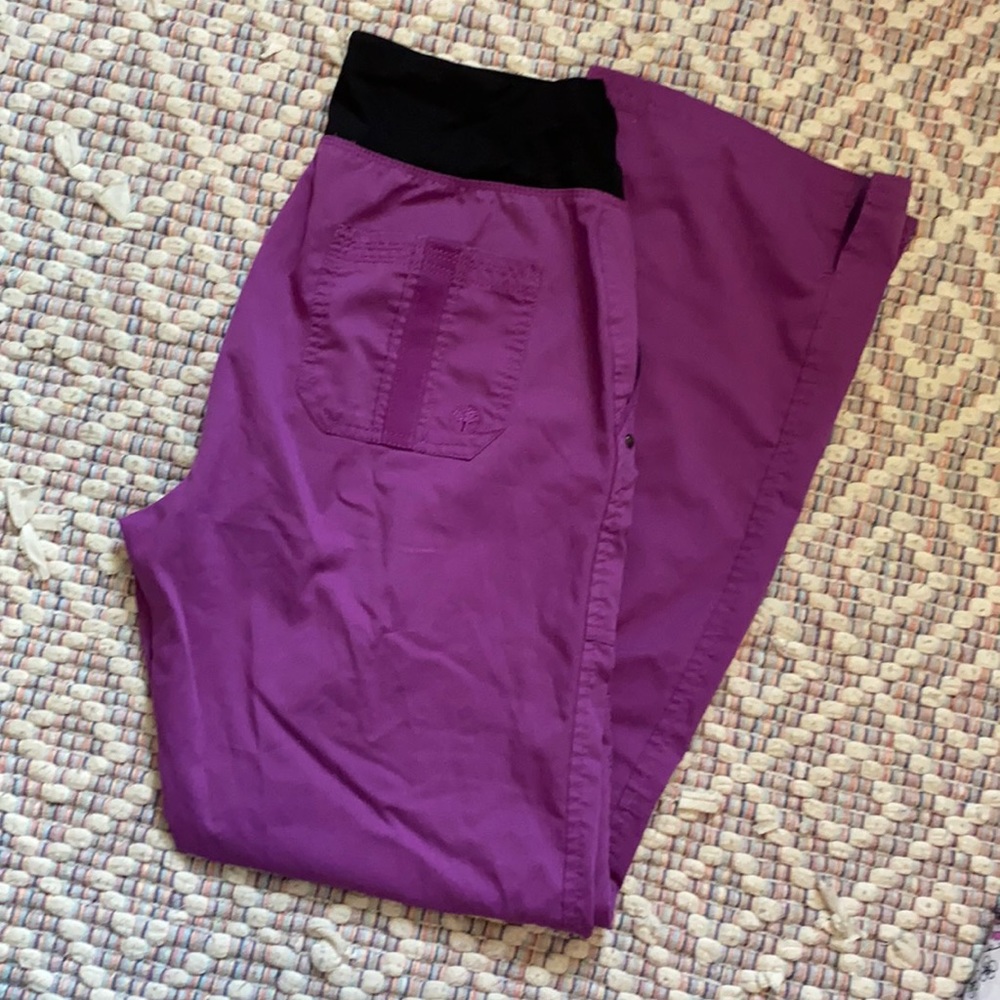 Purple Healing Hands Scrubs